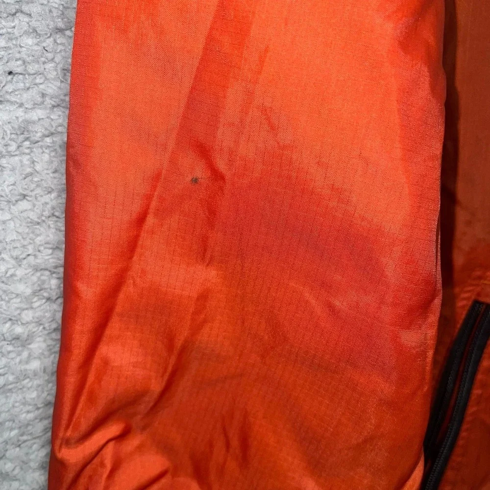 VTG Gap Windbreaker Youth Sz 2XL XXL (14-16)‎ Orange Full Zip Mesh Lined Jacket